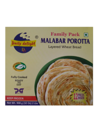 Daily Delight  Malabar porotta  Family Pack 908g