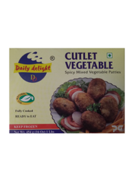Daily Delight Vegetable Cultlet  - 454g